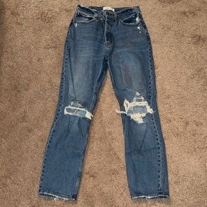 Abercrombie Dad High Rise Denim
